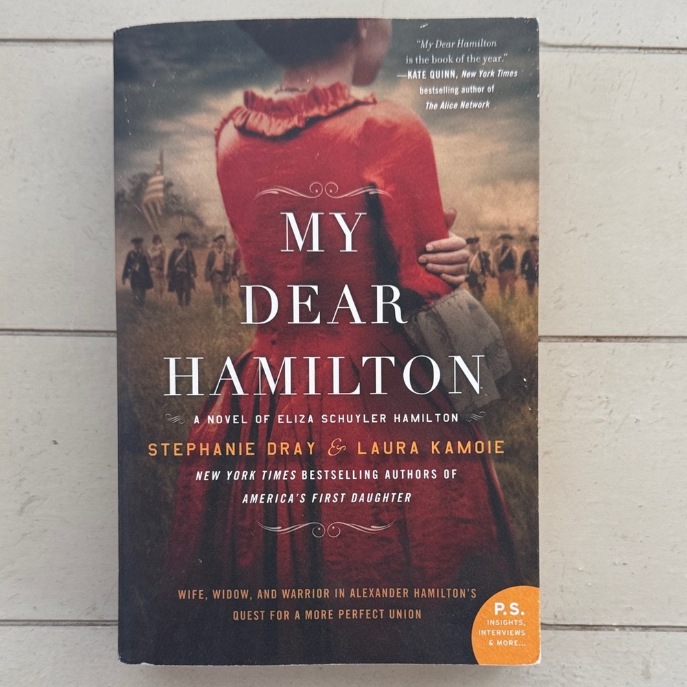 My Dear Hamilton Paperback Novel - Red Cover